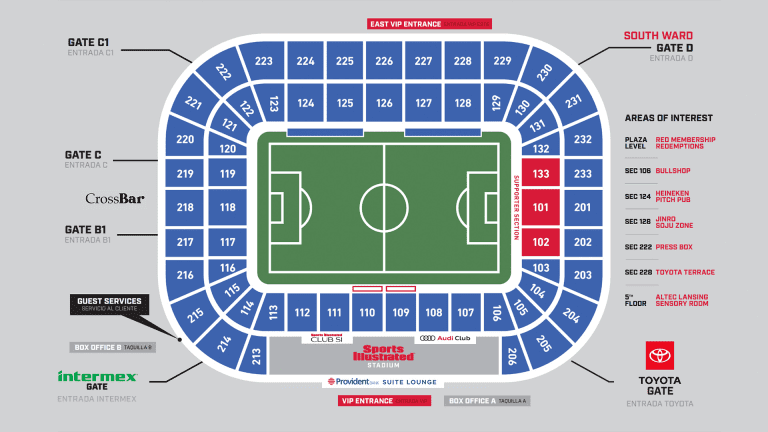 2025 Seating Map